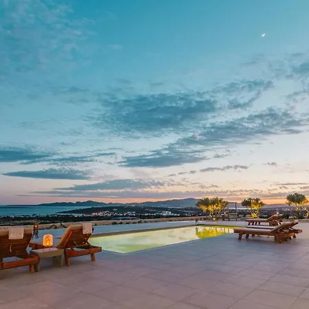 Olive Garden Luxury - Pool & Seaview Ii - Aliki Paros شقة Angairiá