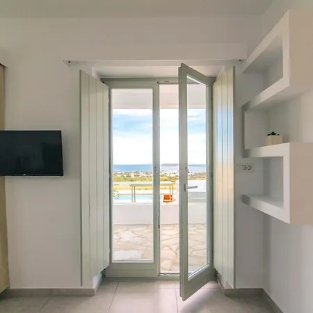 Olive Garden Luxury - Pool & Seaview Ii - Aliki Paros شقة Angairiá